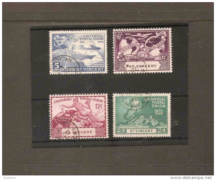 ST VINCENT  1949 UPU SET FINE USED Cat £5.25 - St.Vincent (...-1979)