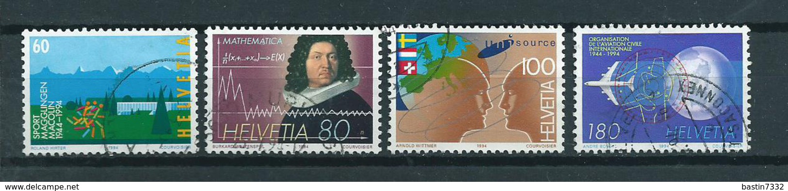 1994 Switzerland Complete Set Mixed Issue Used/gebruikt/oblitere - Gebruikt