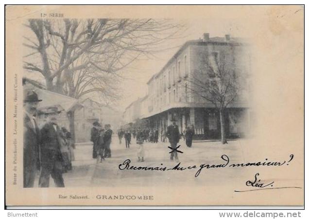 CPA La Grand-Combe Circulé - La Grand-Combe