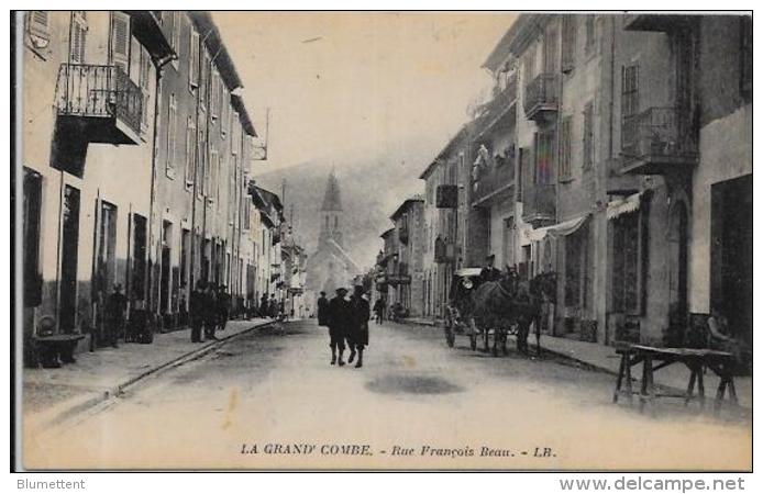 CPA La Grand-Combe écrite - La Grand-Combe