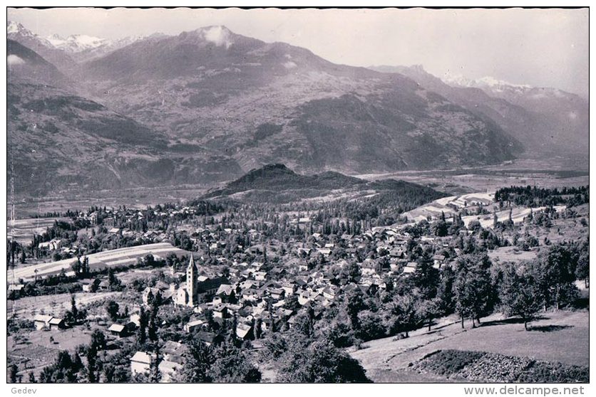 Savièse, Vue Sur St Germain Roumaz Et Ormône (206) - Savièse