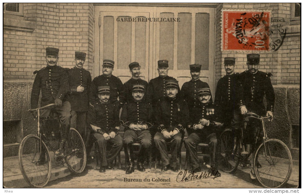 GARDE REPUBLICAINE - Bureau Du Colonel - Police - Gendarmerie