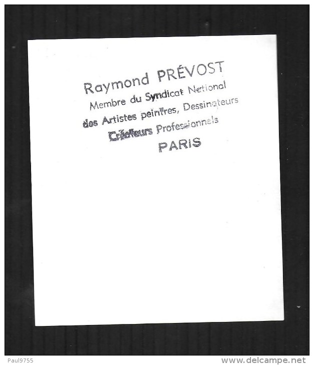 EX-LIBRIS HENRI DUVERNOIS PAR RAYMOND PREVOST 2 SCANS - Bookplates