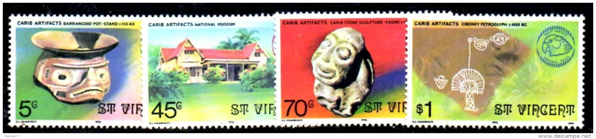 Z1058B - ST. VINCENT 1977 , Serie 470/473  ***  MNH - Africa Del Sud-Ovest (1923-1990)