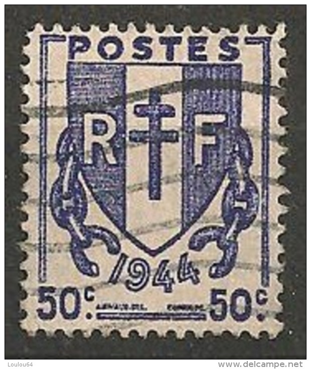 Timbres - France -1945 - N° 673 - 1944 - - Gebraucht