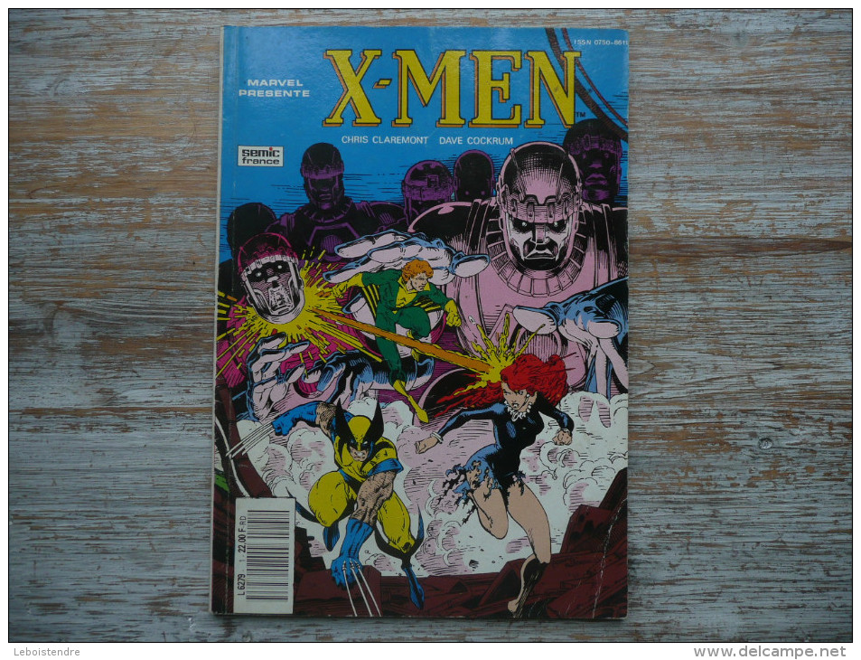 COMICS RARE X MEN N° 1 SEMIC FRANCE 1990 MARVEL PRESENTE - XMen