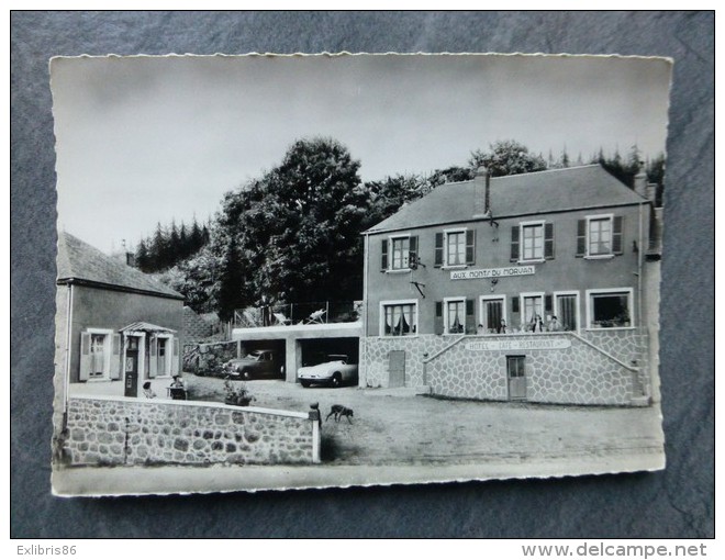 58 FACHIN, Hôtel "Aux Monts Du Morvan", DS Citroën,  Belle CP Années 1950 ; Ref 975 - Sonstige & Ohne Zuordnung