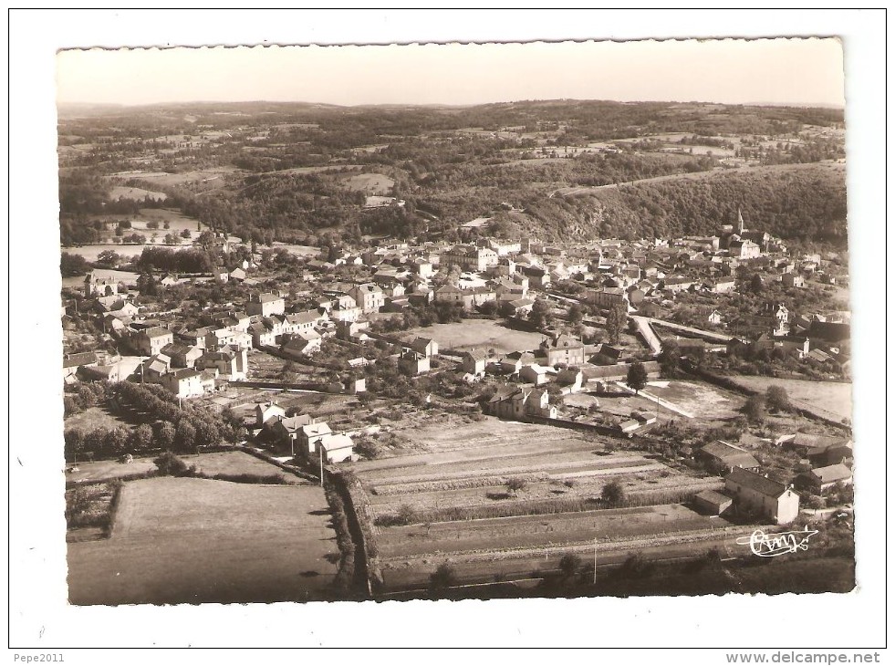 CPA  87 CHATEAUPONSAC Vue Générale Aérienne 1958 - Chateauponsac