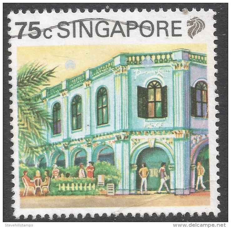 Singapore. 1990 Tourism. 75c Used. SG 632 - Singapore (1959-...)