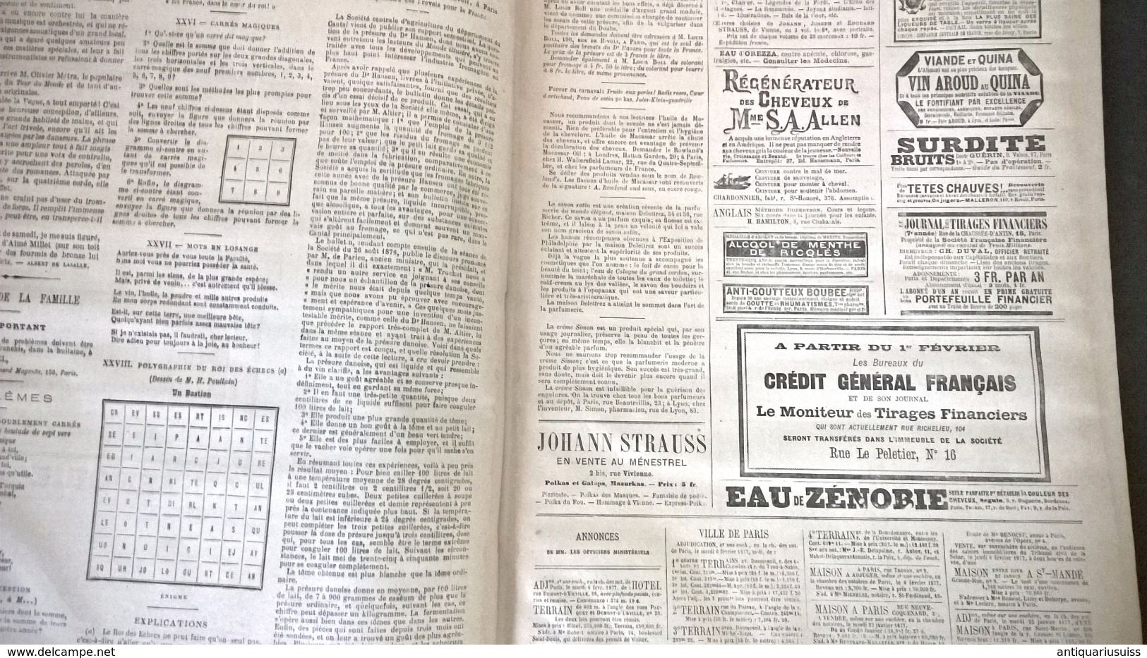 Le Monde Illustré - Année 1877 - 52 Numéros - Histoire