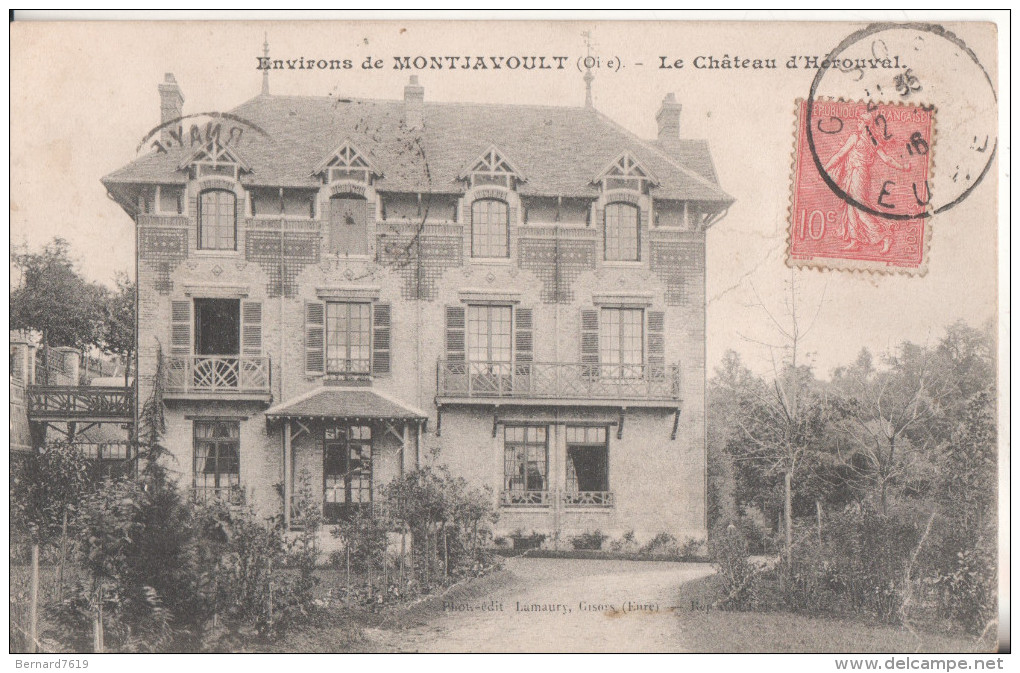 60  Montjavoult  Environs Le Chateau D´herouval - Montjavoult