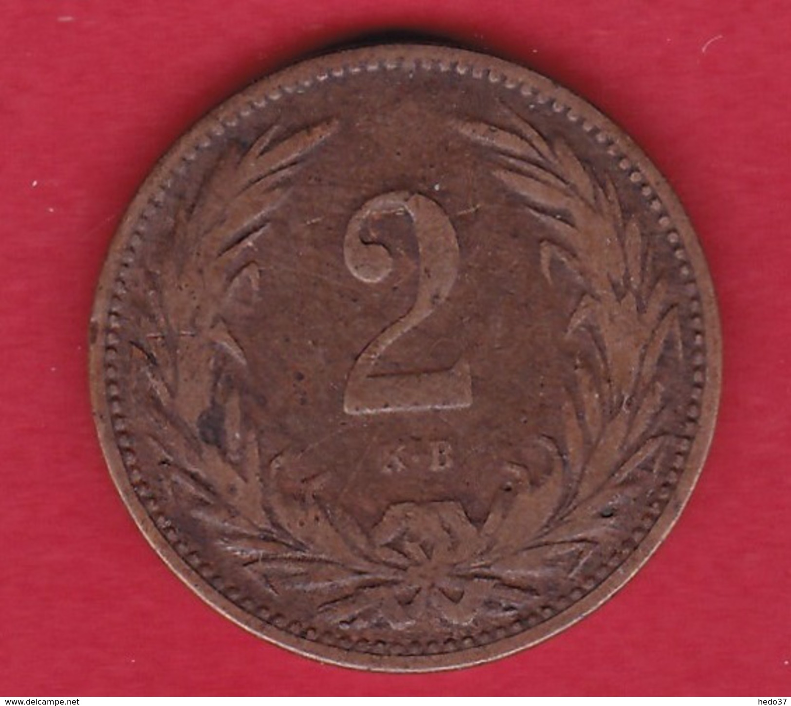 Hongrie - 2 Filler 1899 - TB - Hungary