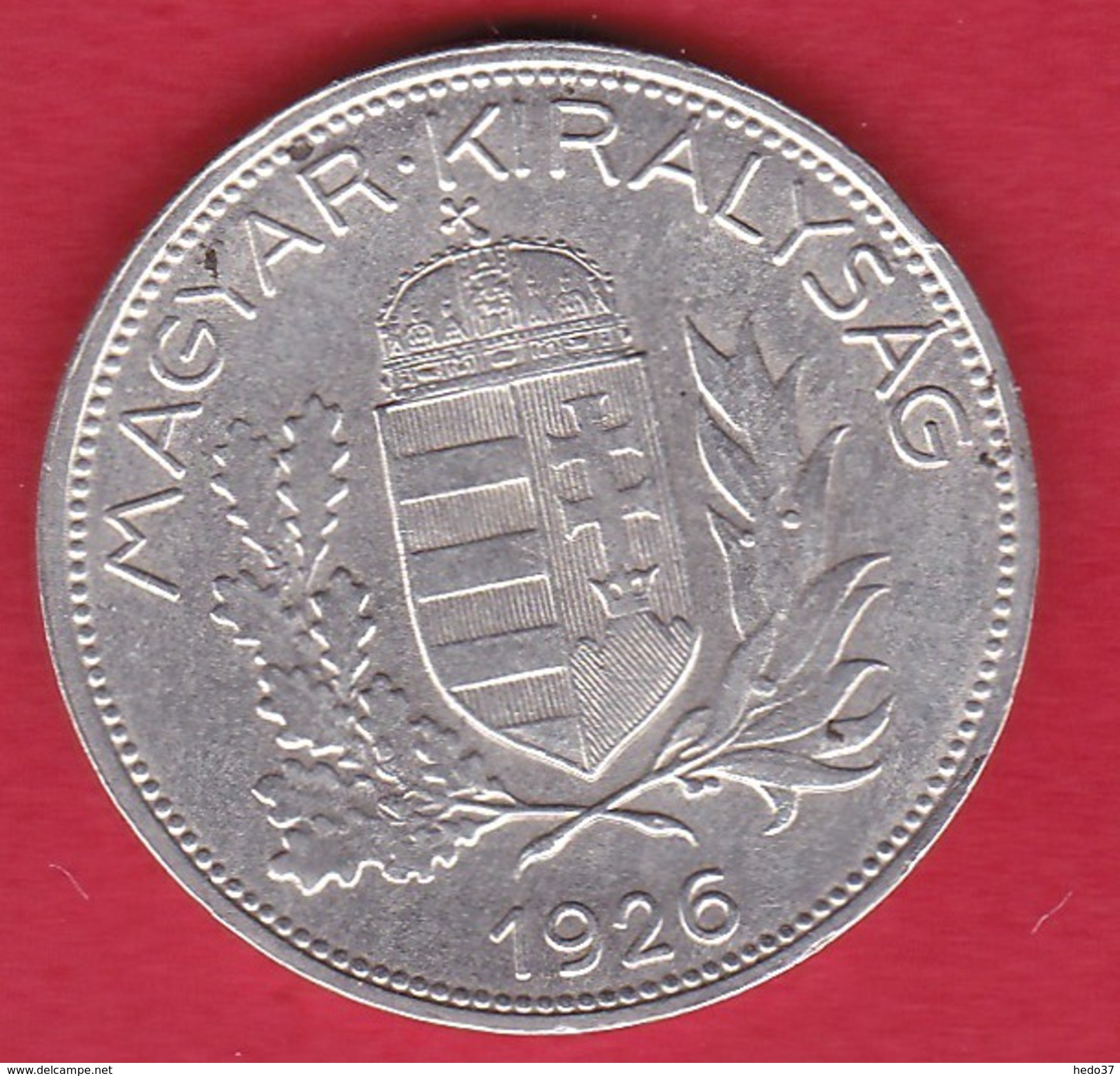 Hongrie - 1 Pengo 1926 Argent - SUP - Hongrie