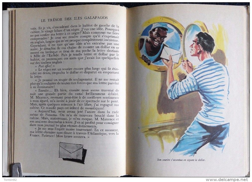 André Armandy - Le Trésor Des Îles Galapagos - Idéal Bibliothèque N° 193 - ( 1960 ) . - Ideal Bibliotheque