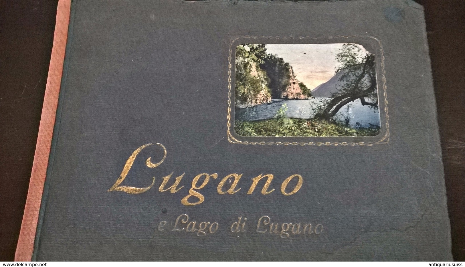 Lugano E Lago Di Lugano - Paul Bender Zurich - Zollikon - 1899?1900? - Suisse- Schweiz - Non Classés