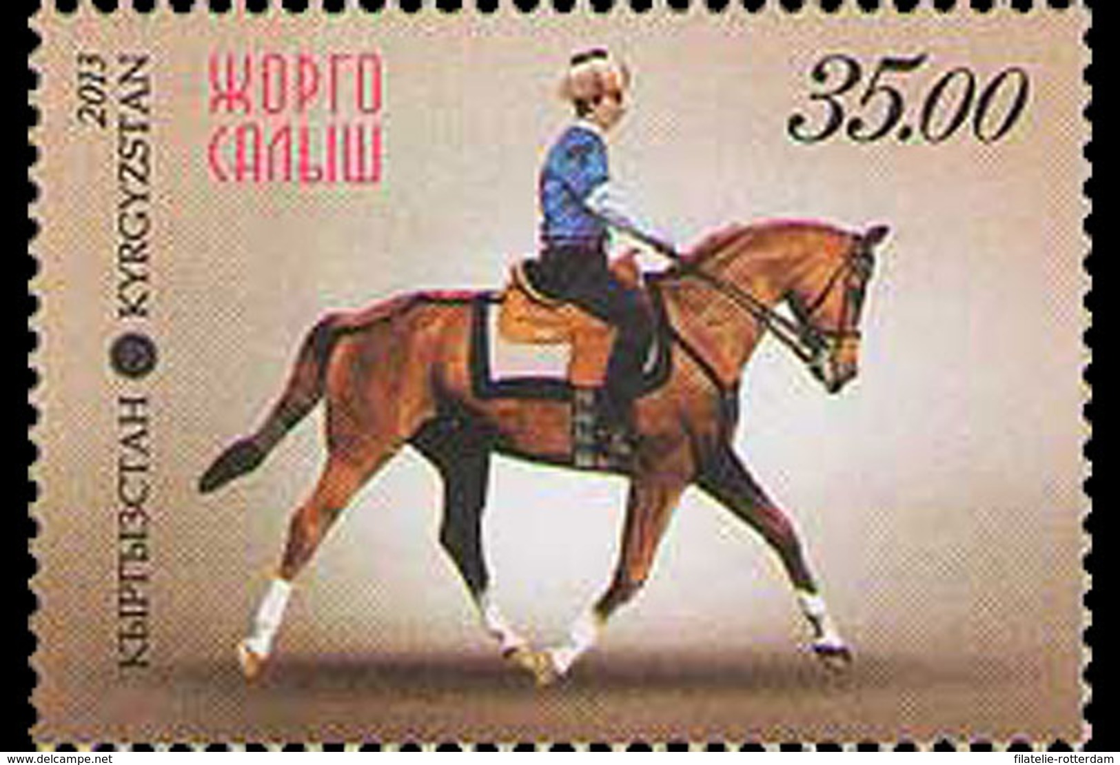 Kirgizië / Kyrgyzistan - Postfris / MNH - Nationale Paardenspelen 2013 - Kirgizië