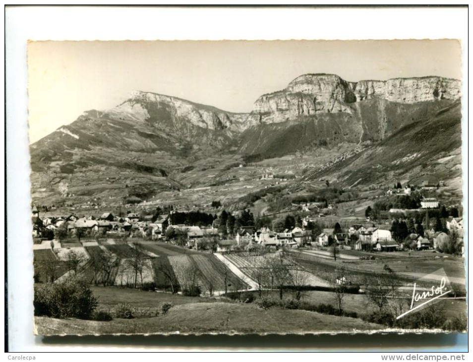 CP - Challes Les Eaux    (73) VUE GENERALE Le Nivolet Et Le Penney - Autres & Non Classés