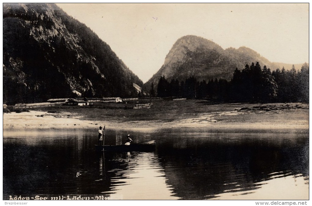 AK Lödensee / Ruhpolding- Karte Gel. 1925 - Ruhpolding