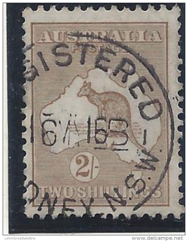 Australie - N° 11B - Oblitéré - Fil. 3 - Usados