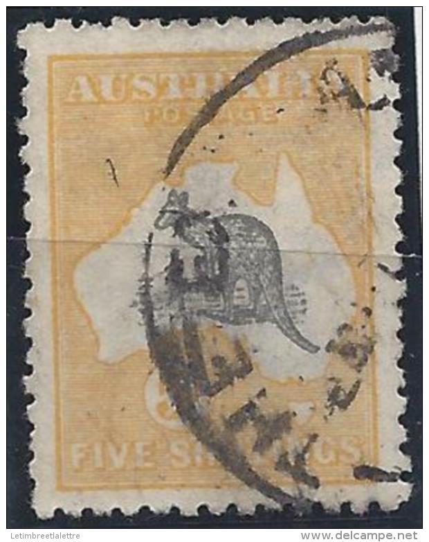 Australie - N° 12B - Oblitéré - Fil. 3 - Gebruikt
