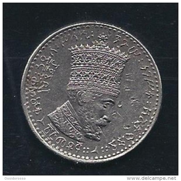 ETHIOPIA - - 25 Matonas 1931 -  BB - - Aethiopien