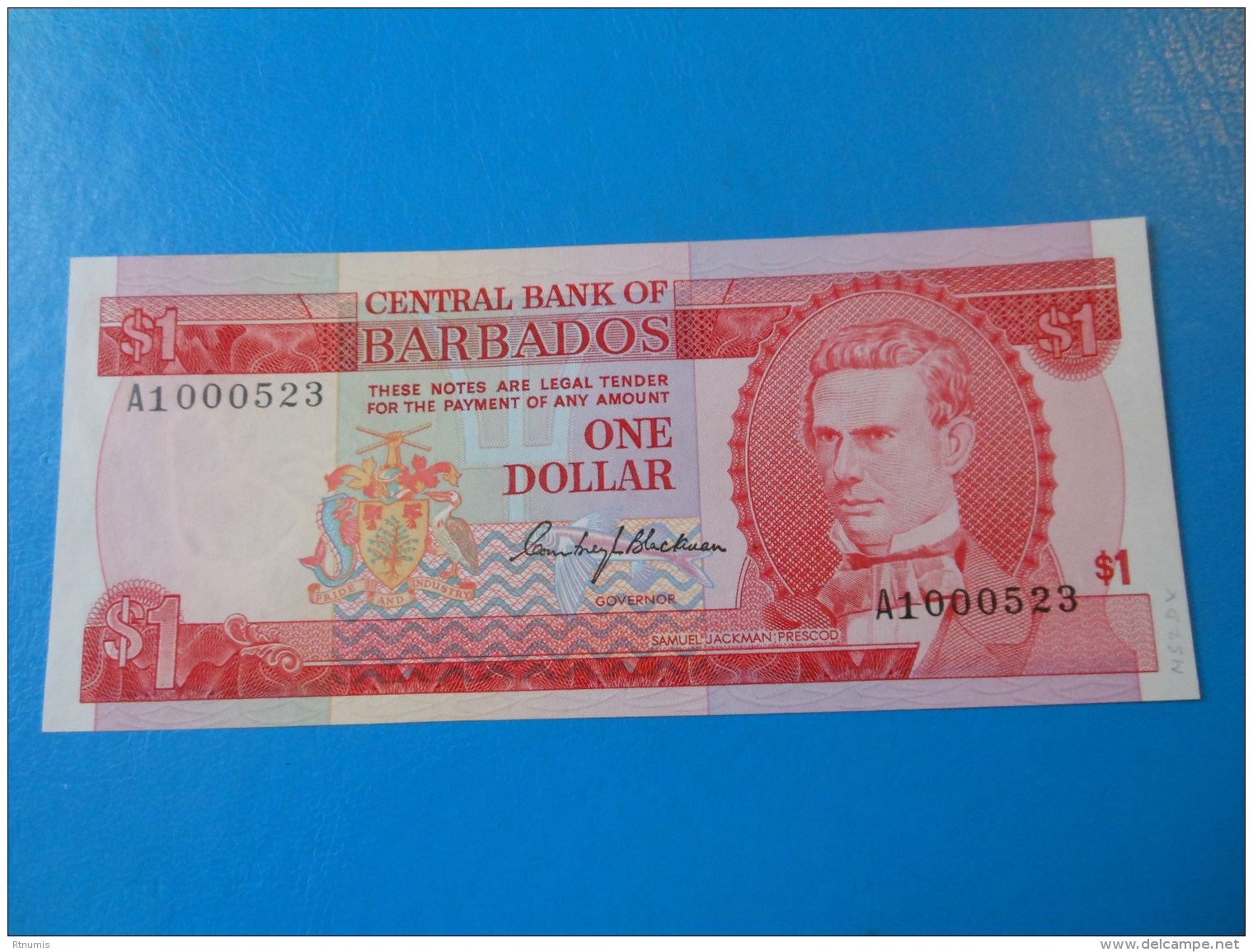 Barbades Barbados 1 Dollar 1973 P.29a UNC - Barbades