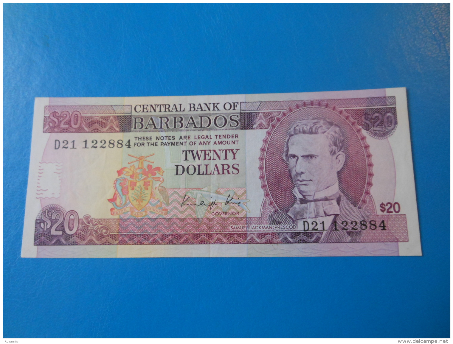 Barbades Barbados 20 Dollars 1988 P.39 SUP XF - Barbades