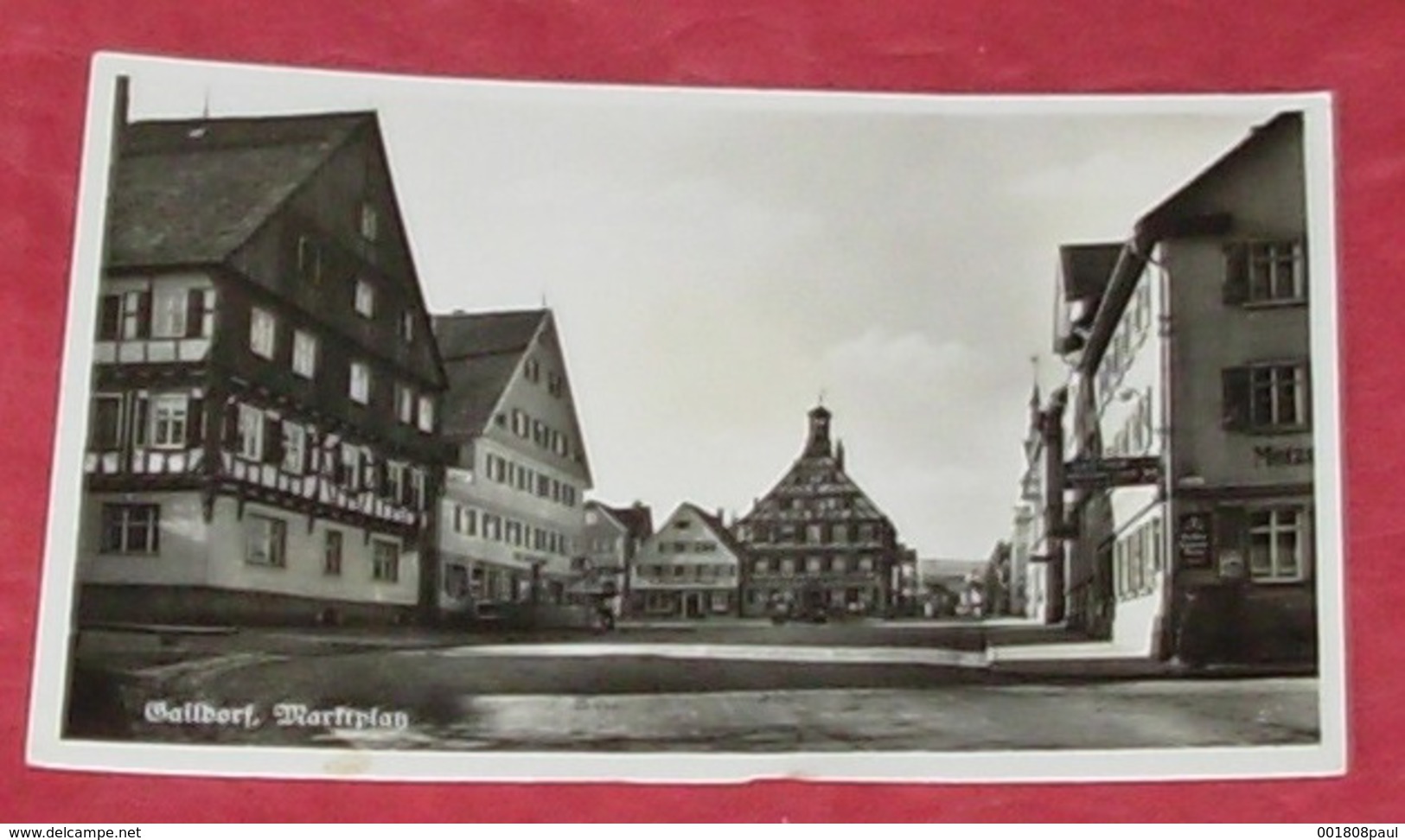 Gaildorf , Marktplatz       ---------- 387 - Schwaebisch Hall