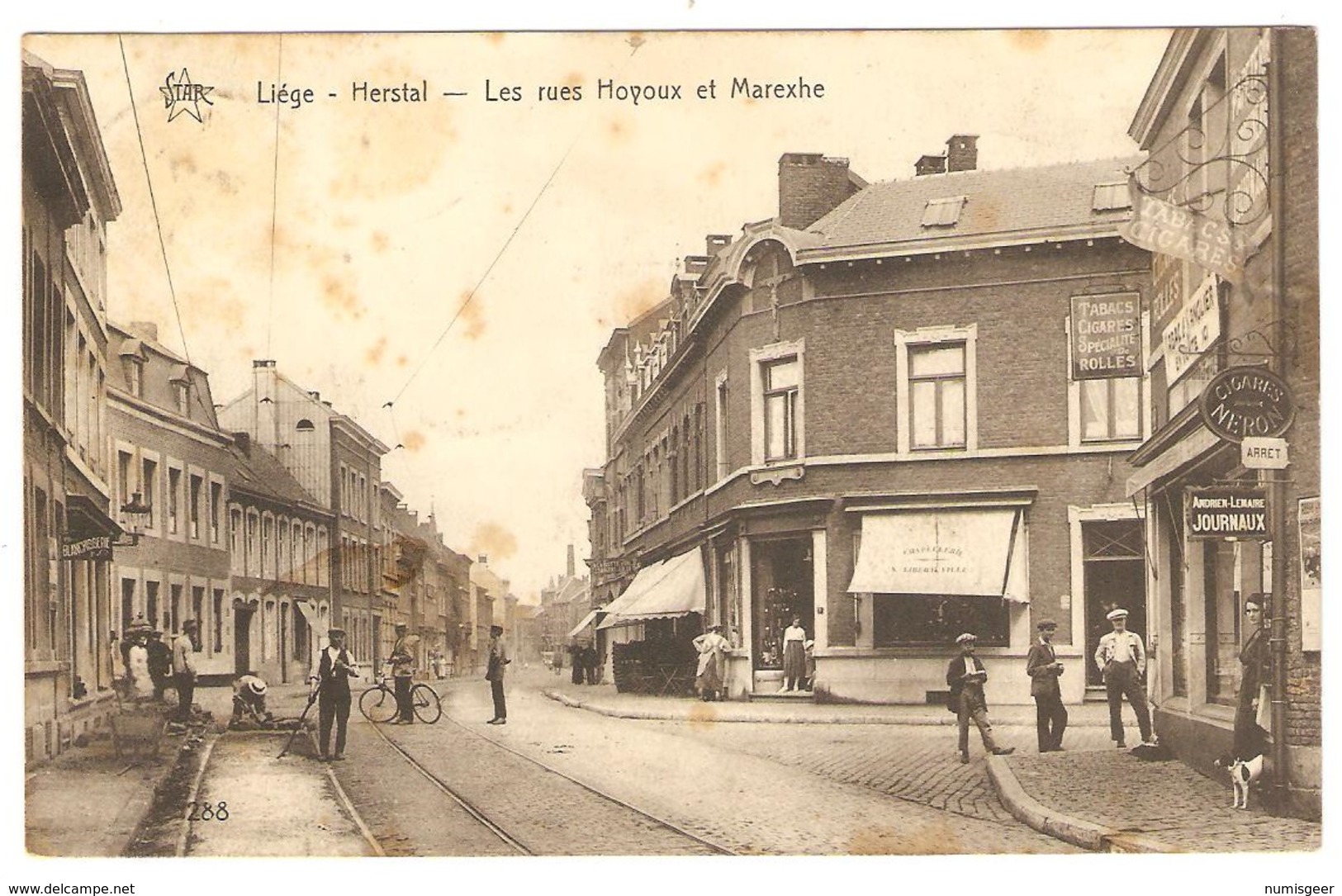 HERSTAL   ---  Les Rues Hoyoux Et Marexhe - Herstal