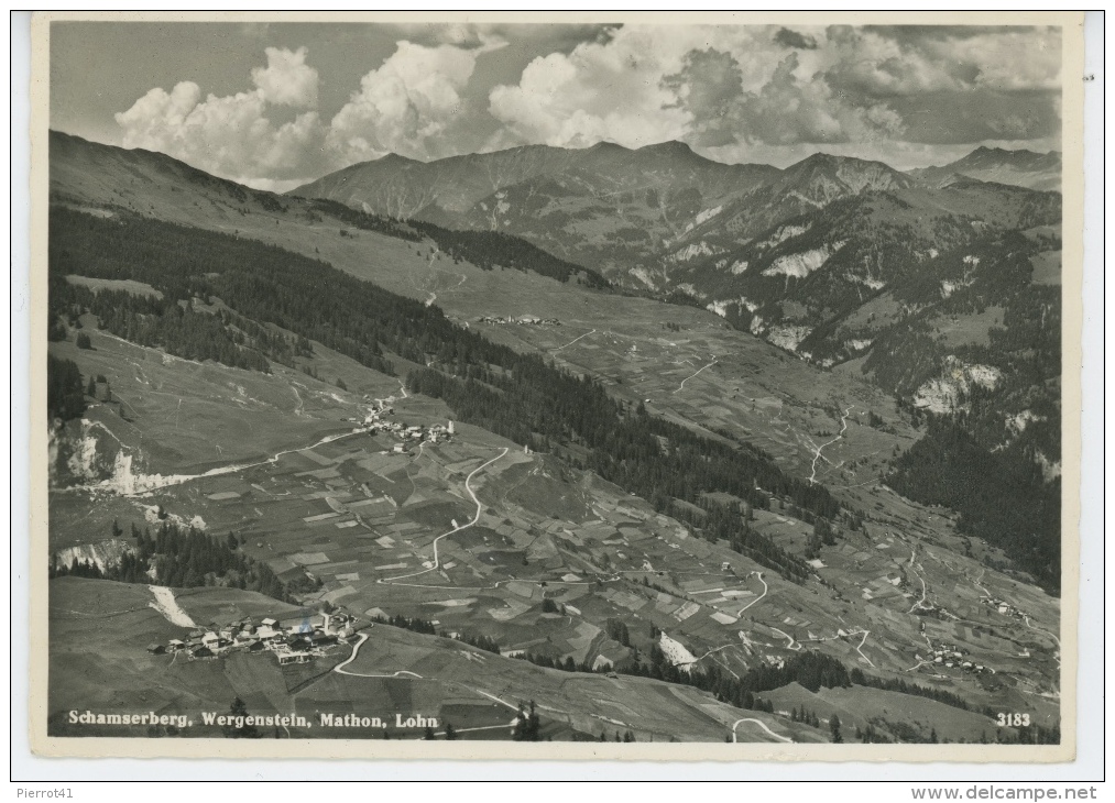 SUISSE - Scharmserberg , Wergenstein , Mathon, Lohn - Casti-Wergenstein