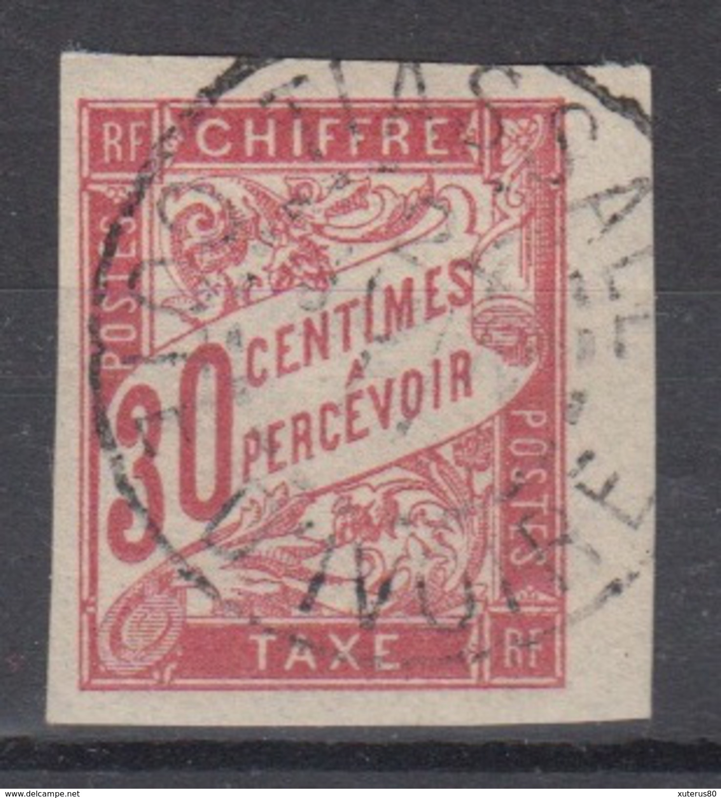 #109# COLONIES GENERALES TAXE N° 22 Oblitéré Tiassalé (Côte D'Ivoire) - Postage Due