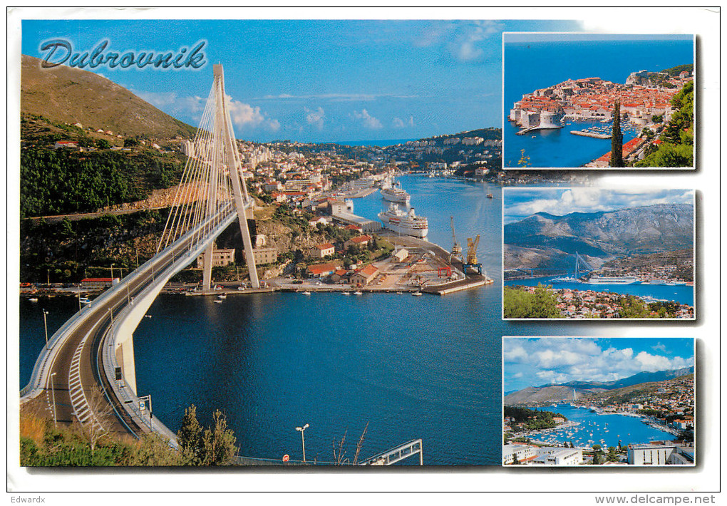 Dubrovnik, Croatia Postcard Posted 2005 Stamp - Croatia