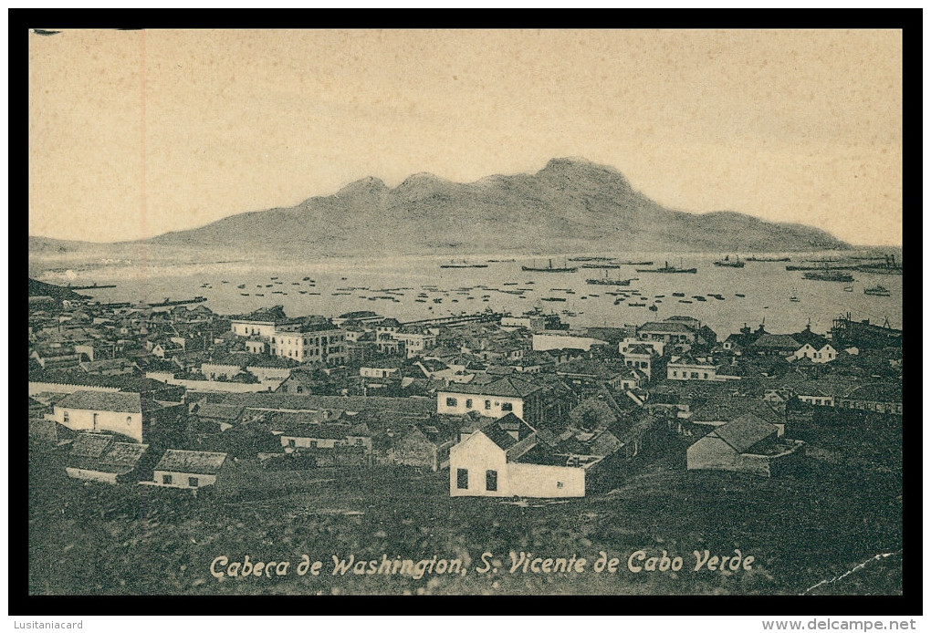 SÃO VICENTE  - Cabeça De Washington ( Ed. Bazar Oriental De Augusto Figueira )    Carte Postale - Cap Verde