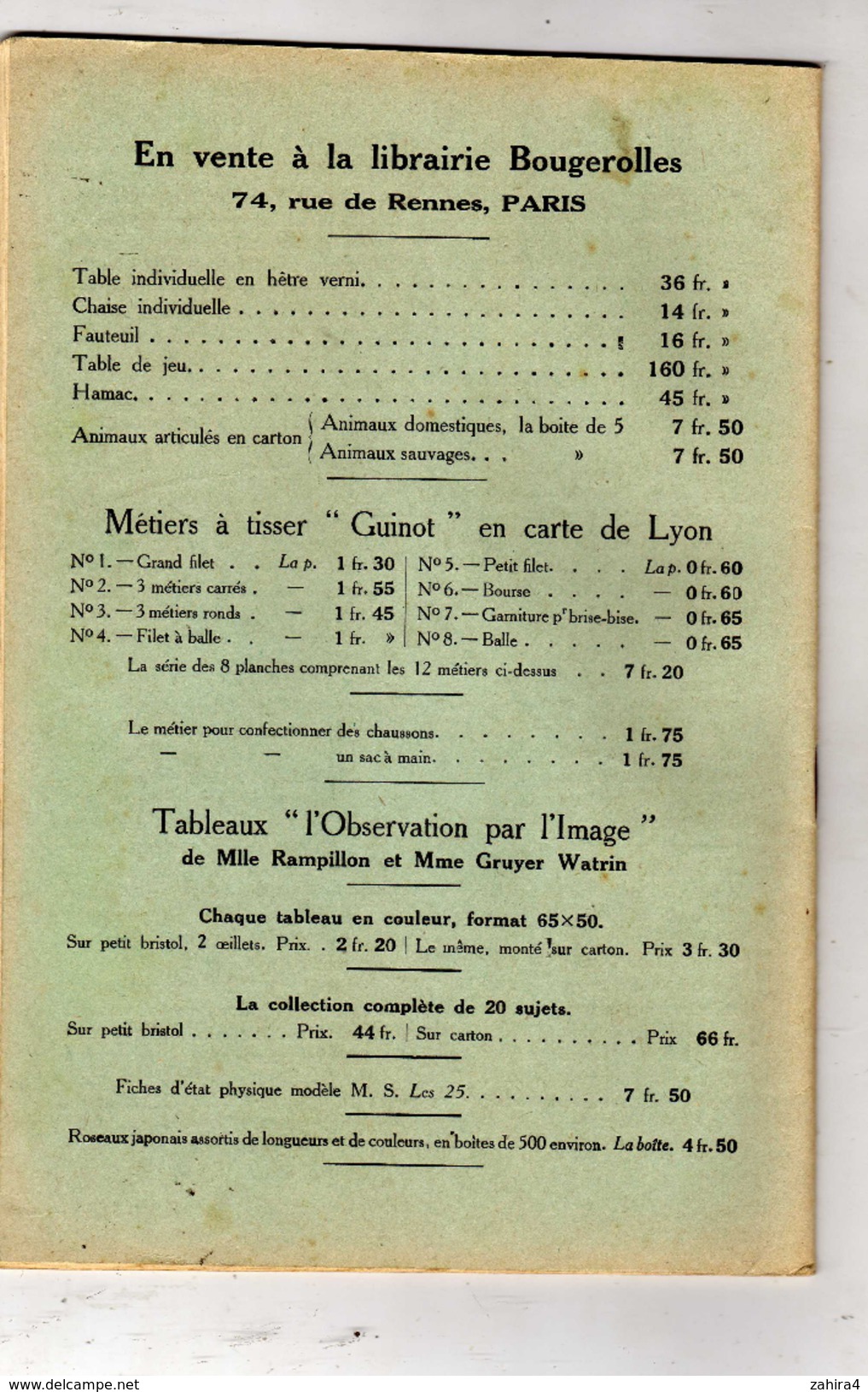 L'Ecole Maternelle Française - 2e Année - N° 8-Administrationet Rédaction Librairie A; Jeandé J. Bougerolles Succ. Paris - 0-6 Years Old