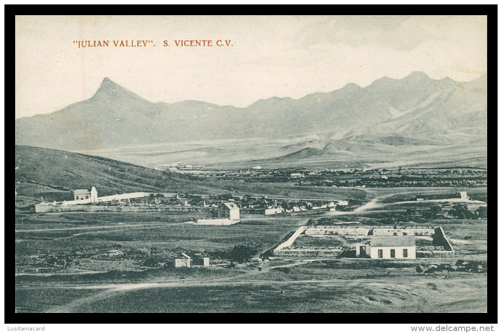 SÃO VICENTE -" Julian Valley"   Carte Postale - Cap Verde