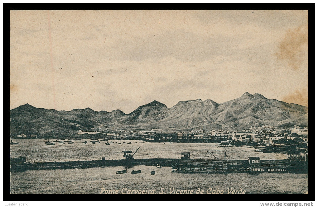 SÃO VICENTE  - Ponte Carvoeira  Carte Postale - Cap Verde