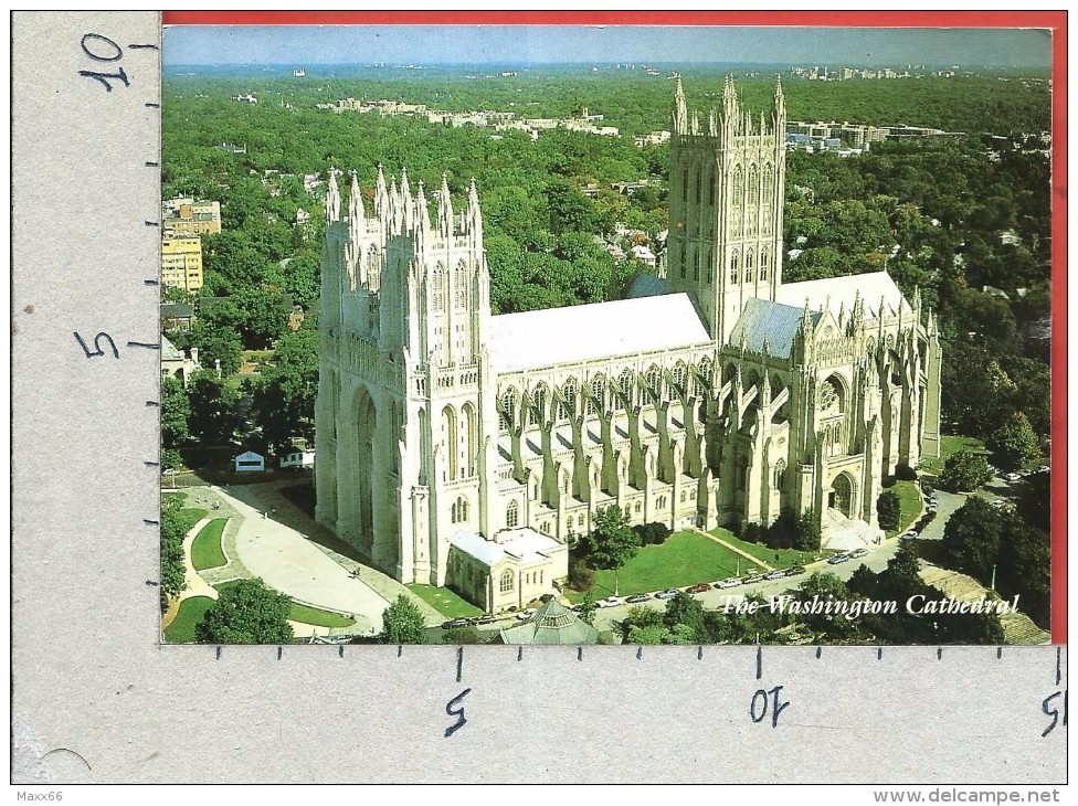 CARTOLINA VG STATI UNITI - WASHINGTON D.C. - The Washington Cathedral - 10 X 15 - ANN. 1998 - Washington DC