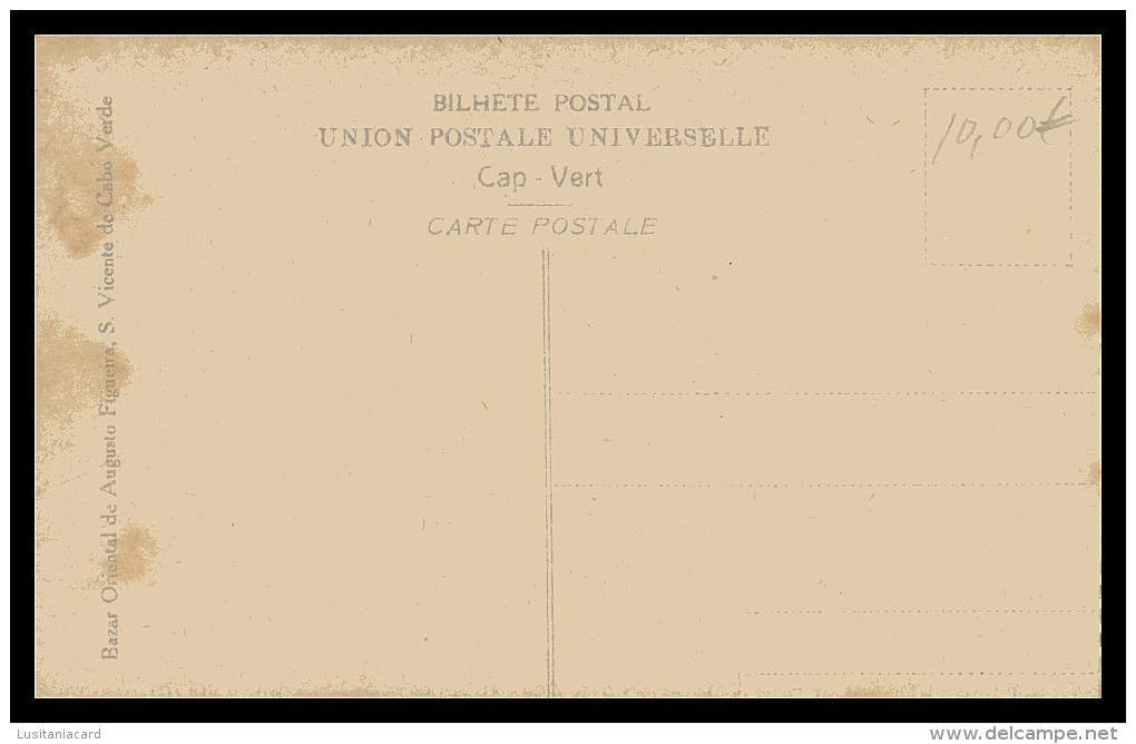 SÃO VICENTE  - Porto Grande ( Ed. C.H. Whitley Bay)  Carte Postale - Cap Verde