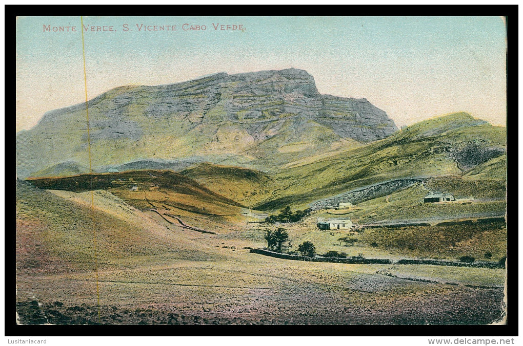 SÃO VICENTE - Monte Verde ( Ed. G. Hastings Whitley Bay Nº 4066) Carte Postale - Cap Verde