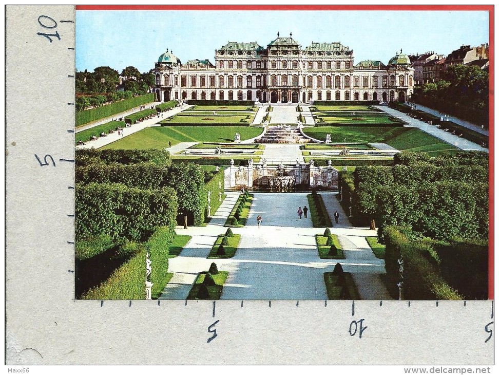 CARTOLINA NV AUSTRIA - WIEN VIENNA - Belvedere - 10 X 15 - Belvedere