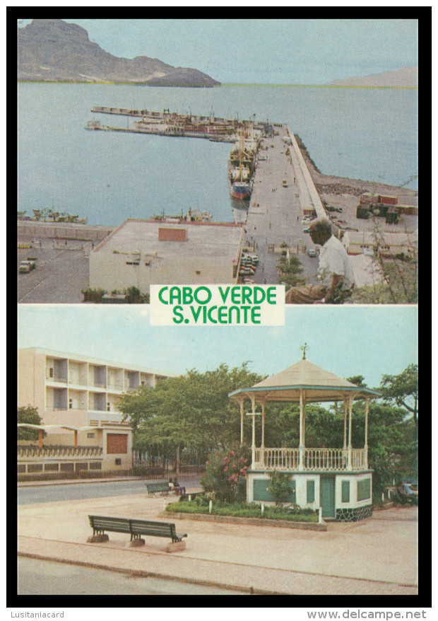 CABO VERDE - SÃO VICENTE -   ( Ed. Papelaria Ramos Gomes ) Carte Postale - Cap Vert