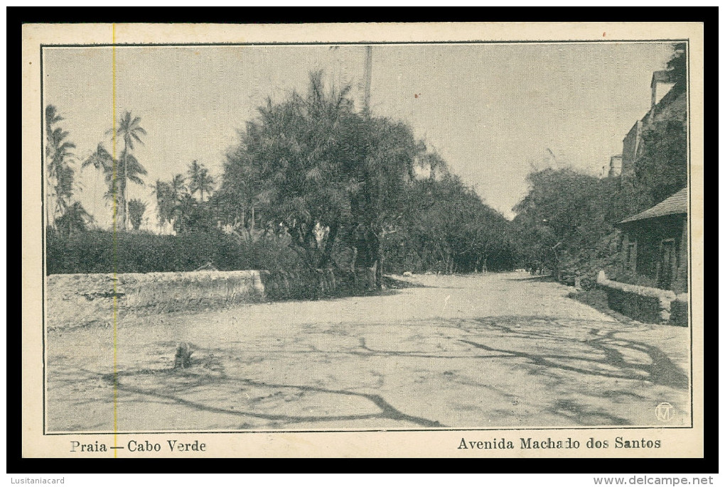 SANTIAGO - PRAIA - Avenida Machado Dos Santos   Carte Postale - Cap Vert