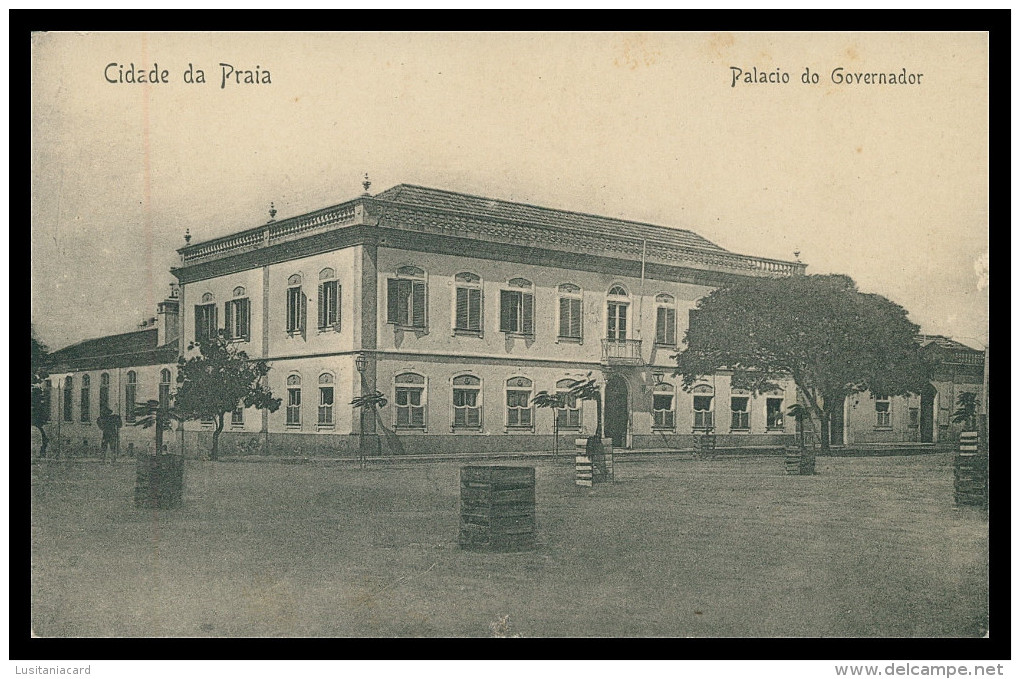 SANTIAGO - PRAIA - Palácio Do Governador  Carte Postale - Cap Verde