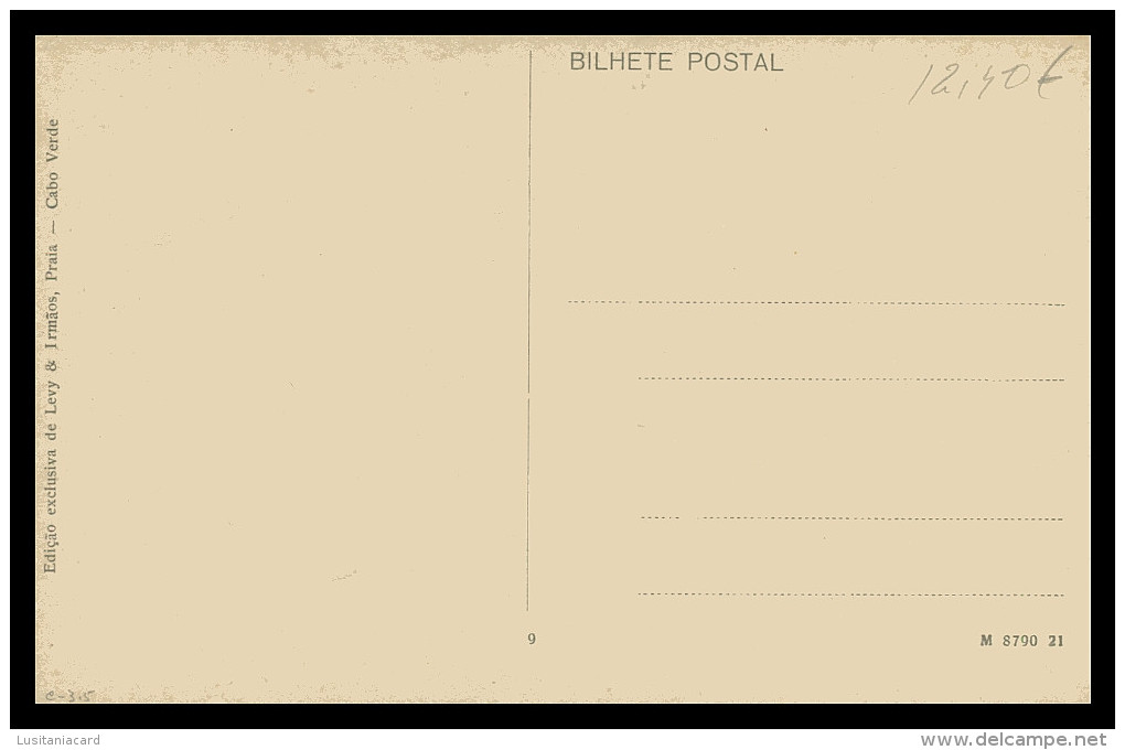 SANTIAGO - PRAIA - Deposito De água ( Ed. Exc. Levy & Irmãos Nº 9)   Carte Postale - Cap Vert