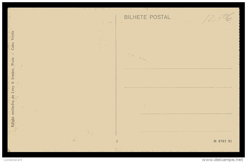 SANTIAGO - PRAIA - Ponte E Ilheu De Santa Maria  ( Ed. Exc. Levy & Irmãos Nº 2)   Carte Postale - Cap Verde