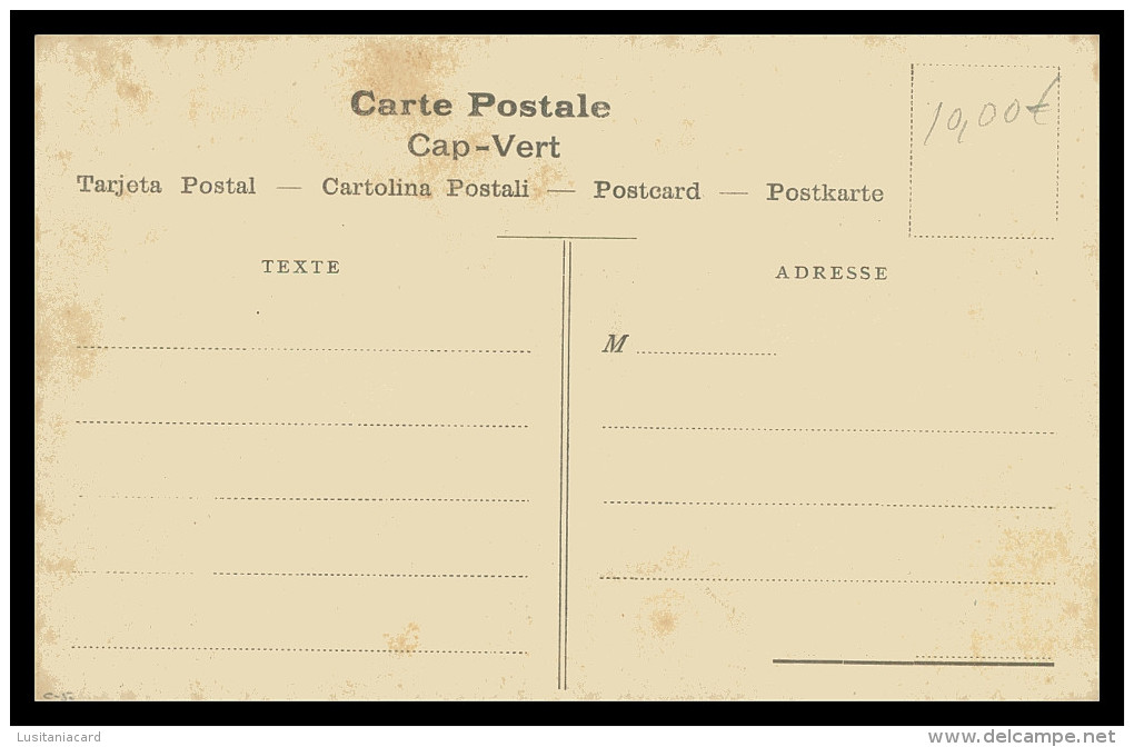 SANTIAGO - PRAIA - Mont' Auverne    Carte Postale - Capo Verde