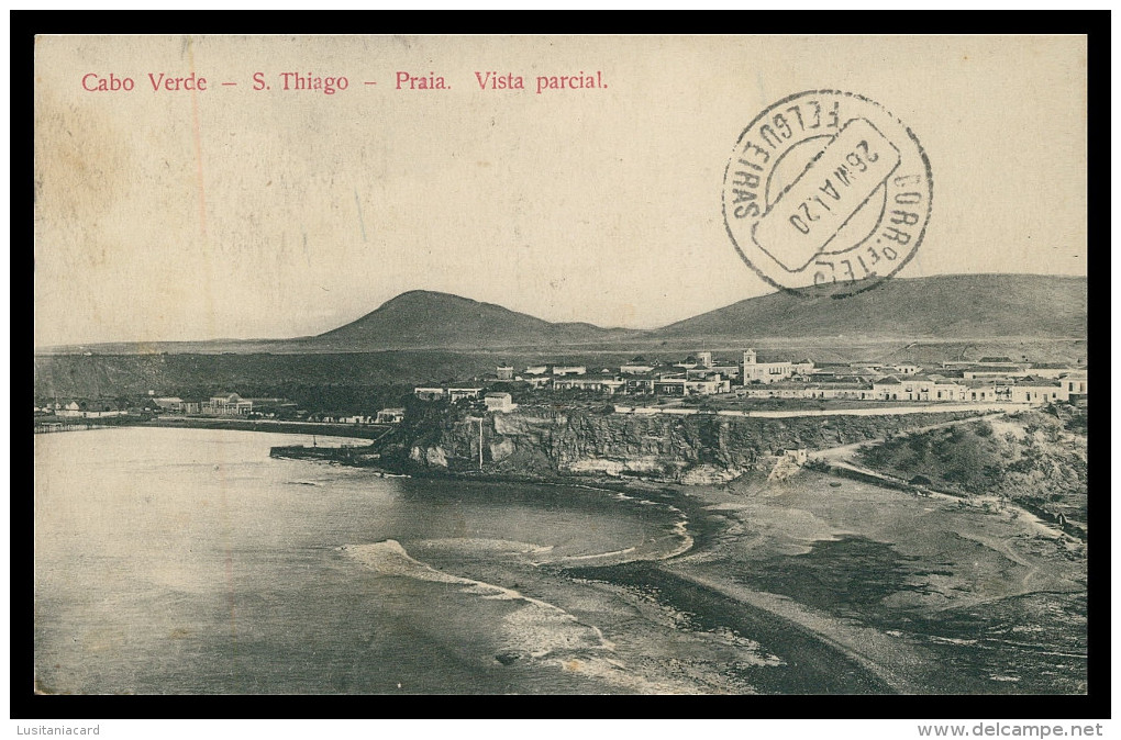 SANTIAGO - PRAIA - Vista Parcial   Carte Postale - Cap Verde