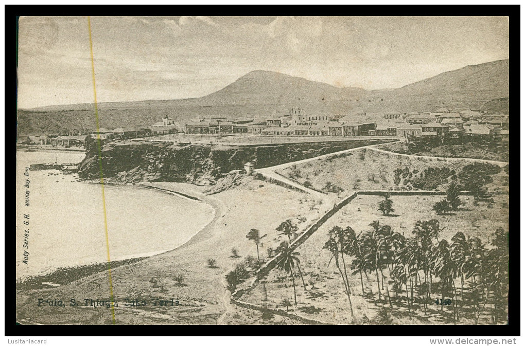 SANTIAGO - PRAIA ( Ed. Auty Series G.H. Whitley Bay Nº 4140) Carte Postale - Cap Vert