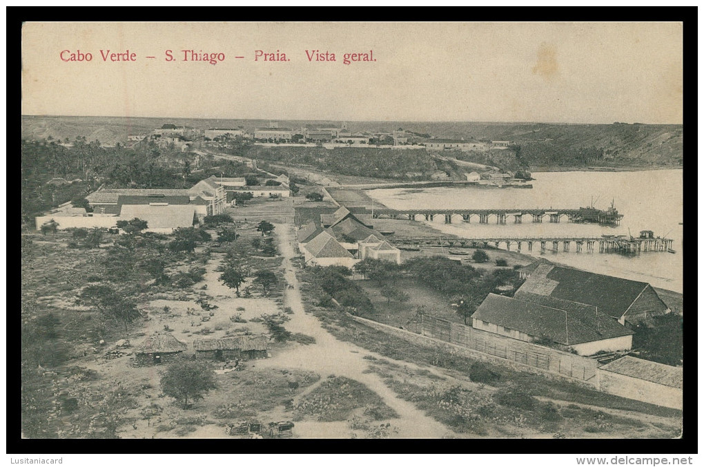 SANTIAGO - PRAIA - Vista Geral  Carte Postale - Cap Vert