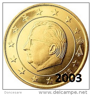 ** 50 CENT EURO  BELGIQUE 2003 PIECE NEUVE ** - Bélgica